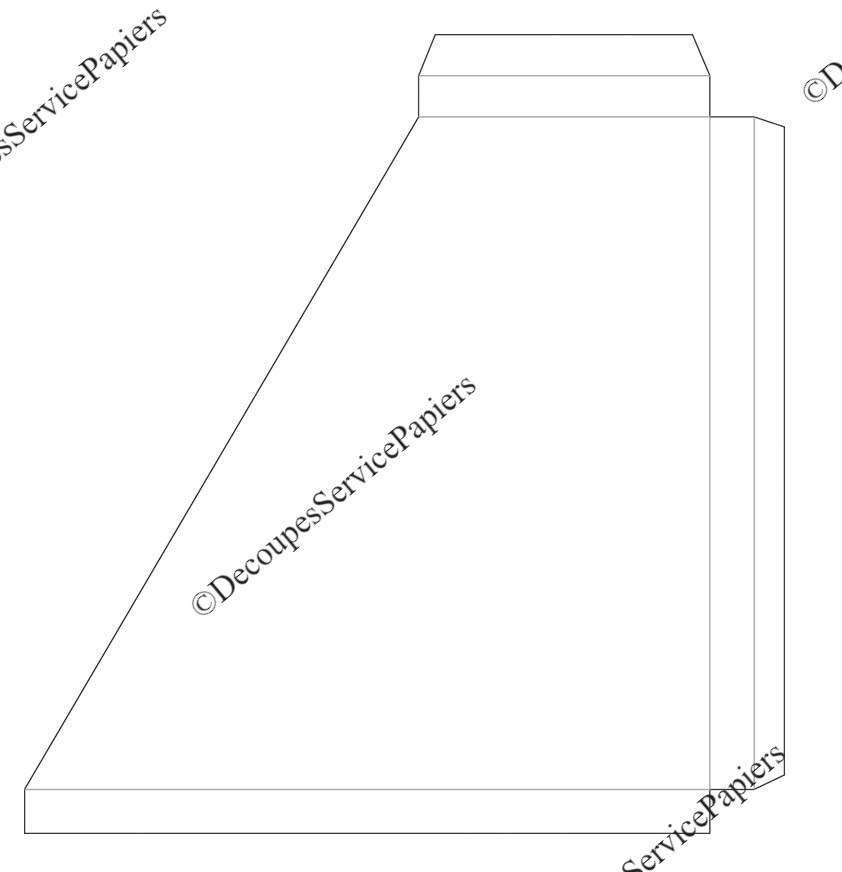 RABAT POCHETTE 215 X 212 X 14 O 240 X 250